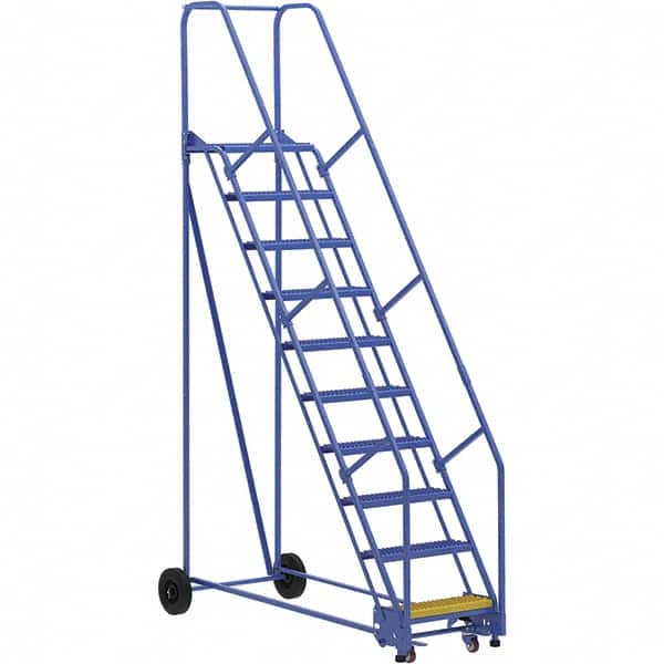 Vestil - 130" High 350 Lb Capacity 10 Step Ladder - USA Tool & Supply