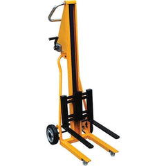 Vestil - 260 Lb Capacity, 54" Lift Height, Mini Stacker Manually Operated Lift - USA Tool & Supply