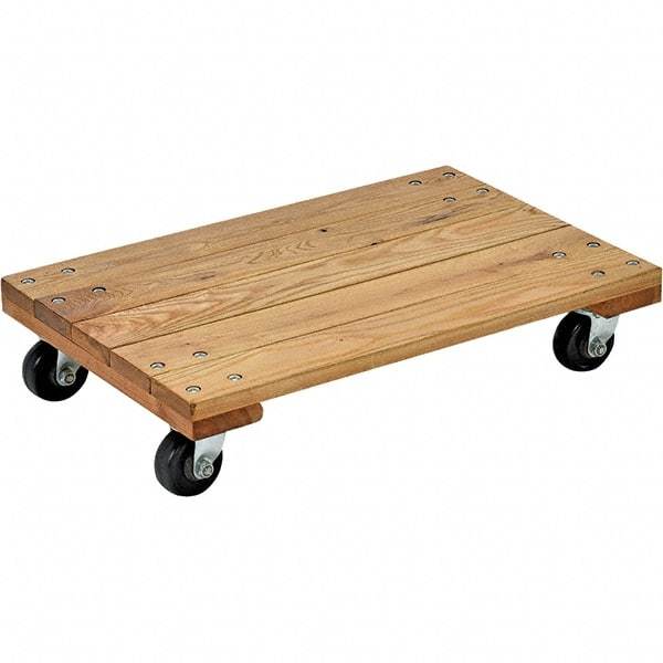 Vestil - 900 Lb Capacity Hardwood Dolly - 24" Long x 16" Wide - USA Tool & Supply
