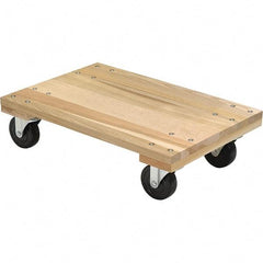 Vestil - 1,200 Lb Capacity Hardwood Dolly - 24" Long x 16" Wide - USA Tool & Supply