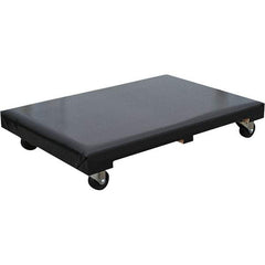 Vestil - 900 Lb Capacity Vinyl Dolly - 36" Long x 24" Wide - USA Tool & Supply