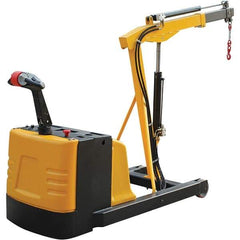 Vestil - 400 Lb Load Capacity, Floor Crane - USA Tool & Supply