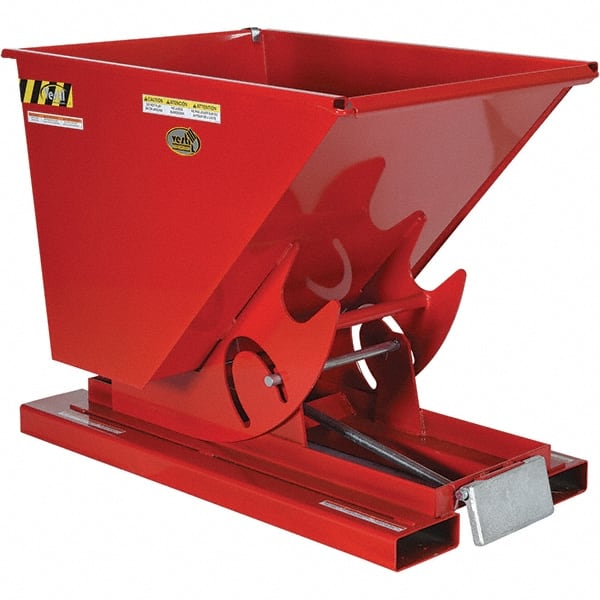 Vestil - Hoppers & Basket Trucks Additional Information: Complies w/OSHA General Industry Rule 29 CFR 1910.178(m)(5)(iii) - allows operator to remain at controls of truck throughout the dumping process - USA Tool & Supply