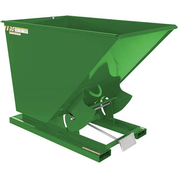 Vestil - Hoppers & Basket Trucks Additional Information: Complies w/OSHA General Industry Rule 29 CFR 1910.178(m)(5)(iii) - allows operator to remain at controls of truck throughout the dumping process - USA Tool & Supply