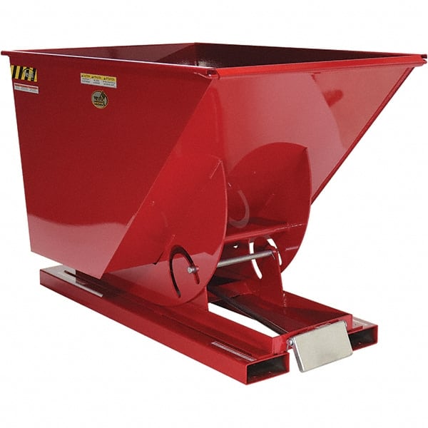 Vestil - Hoppers & Basket Trucks Additional Information: Complies w/OSHA General Industry Rule 29 CFR 1910.178(m)(5)(iii) - allows operator to remain at controls of truck throughout the dumping process - USA Tool & Supply