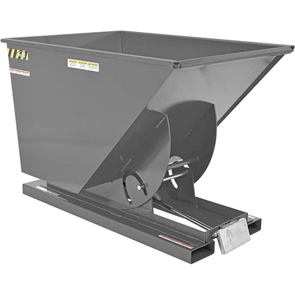 Vestil - Hoppers & Basket Trucks Additional Information: Complies w/OSHA General Industry Rule 29 CFR 1910.178(m)(5)(iii) - allows operator to remain at controls of truck throughout the dumping process - USA Tool & Supply