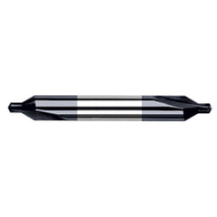 ‎#1 × 1-1/2″ OAL 60 Degree Carbide Combined Drill and Countersink AlTiN