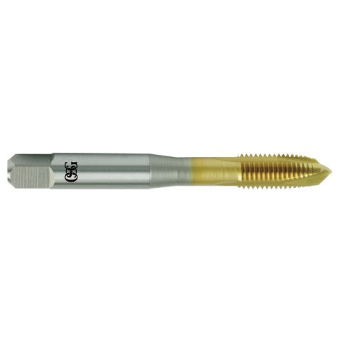 ‎10-24 Dia. - H11-3 FL - HSSE - TiN - Plug - Spiral Point Tap - USA Tool & Supply