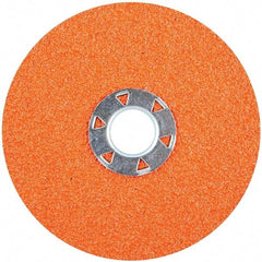 Norton - Fiber Discs Disc Diameter (Inch): 4-1/2 Abrasive Material: Ceramic Alumina - USA Tool & Supply