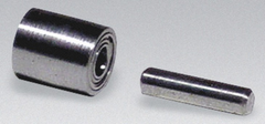 #11068 - 5/16 x 3/8'' - Rubber Contact Wheel W/Bearing & Shaft - USA Tool & Supply