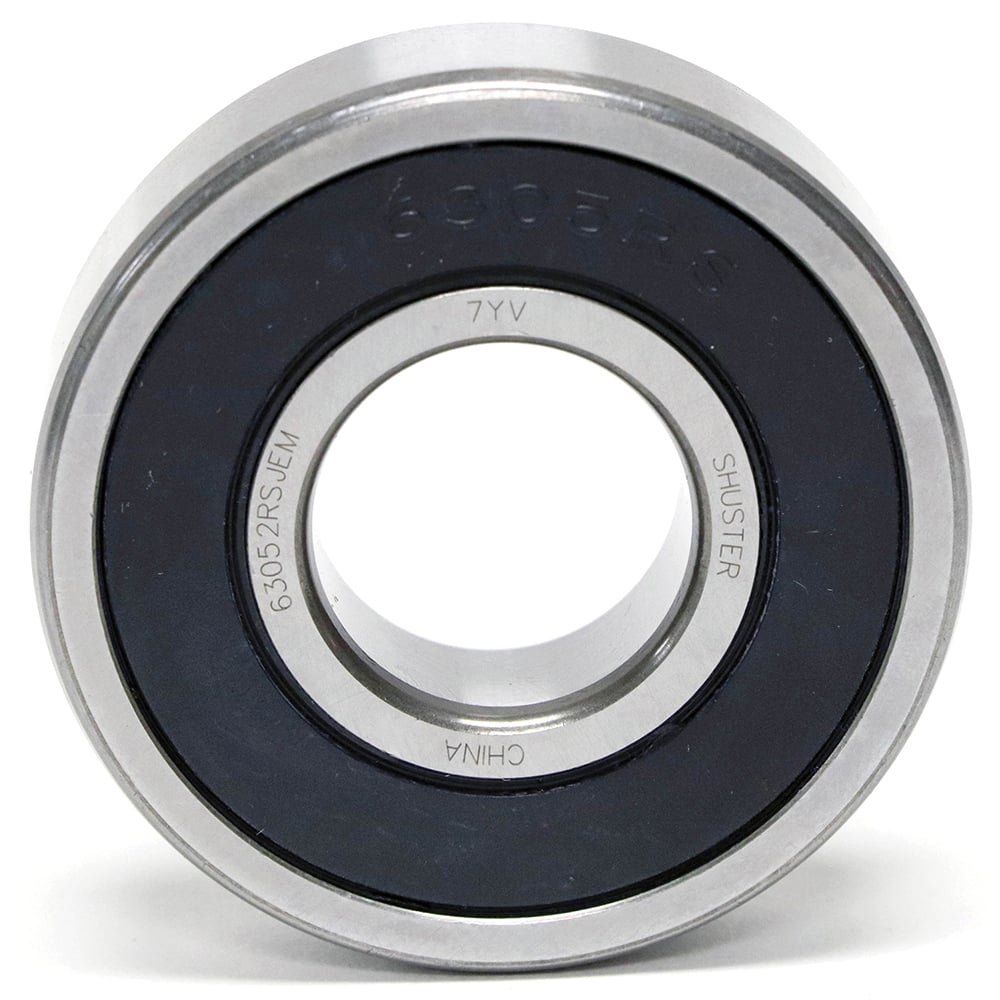 Shuster - 6316 2RS JEM, 80mm Bore Diam, 170mm OD, Double Seal Deep Groove Radial Ball Bearing - Exact Industrial Supply