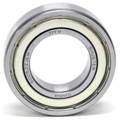 Shuster - 6007 ZZ JEM, 35mm Bore Diam, 62mm OD, Double Shield Deep Groove Radial Ball Bearing - Exact Industrial Supply