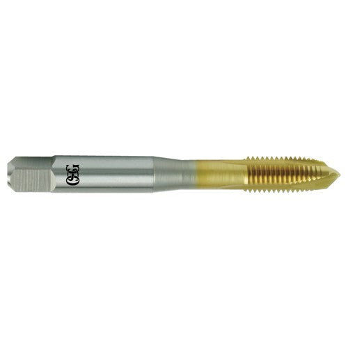 ‎M4 0.7 Dia. - H9-3 FL - HSSE - TiN - Plug - Spiral Point Tap - USA Tool & Supply