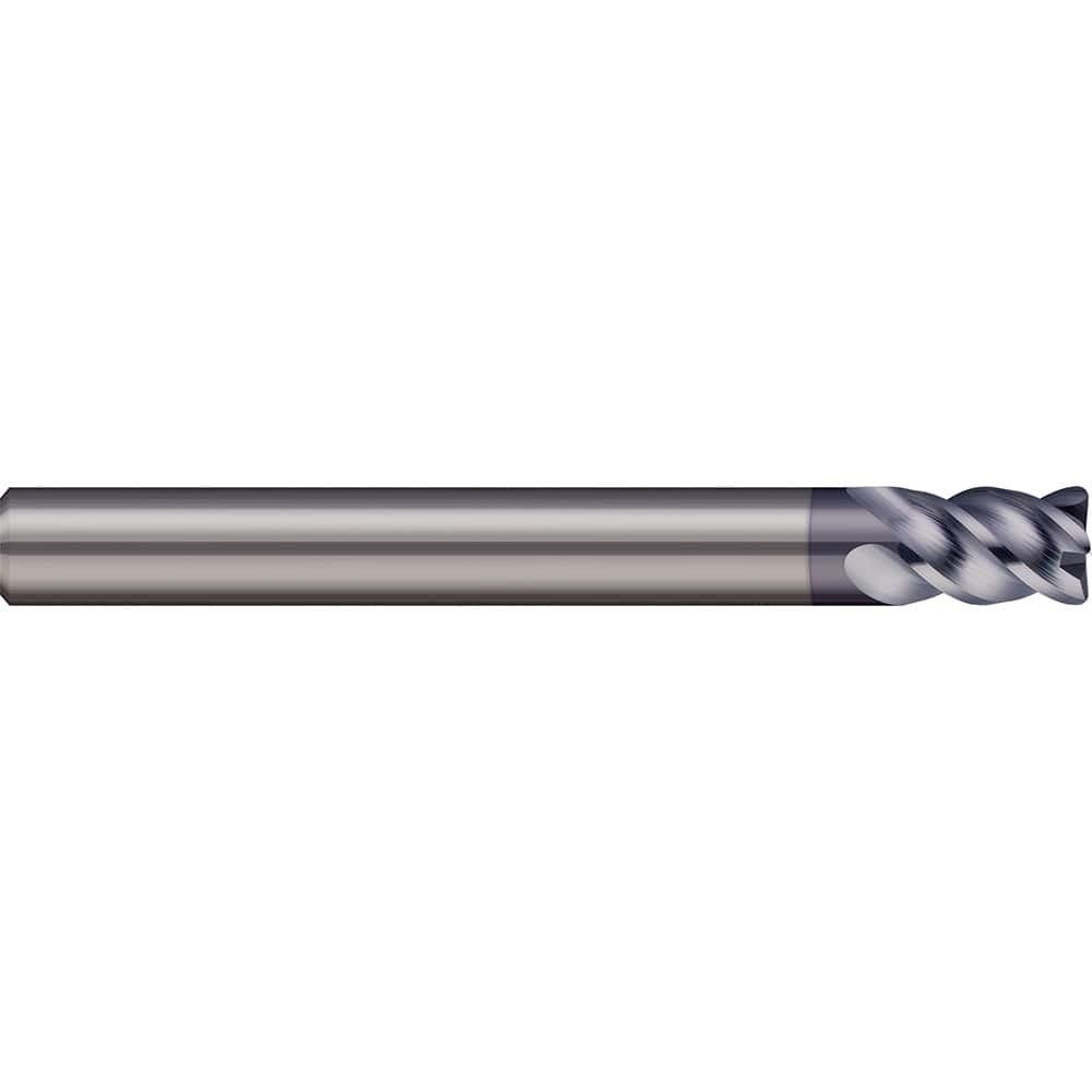 Micro 100 - Corner Radius & Corner Chamfer End Mills; Mill Diameter (mm): 8.00 ; Mill Diameter (Decimal Inch): 0.3150 ; End Type: Corner Radius ; Corner Radius (mm): 0.50 ; Number of Flutes: 4 ; Material: Solid Carbide - Exact Industrial Supply