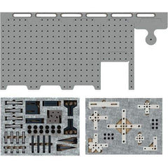 Phillips Precision - CMM Fixtures Type: Fixture Kits & Sets Plate Design: Magnetic - USA Tool & Supply