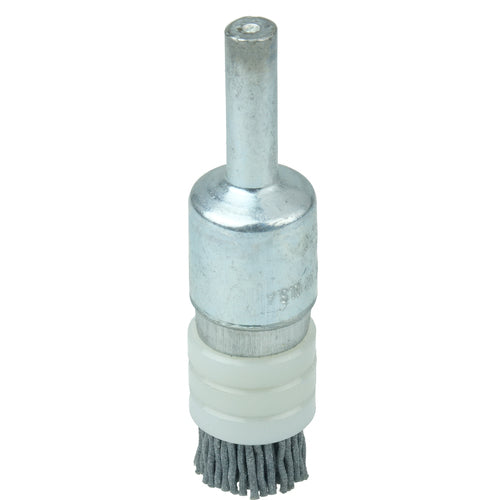 1/2″ Banded Nylox End Brush, .022/320SC Crimped Fill - USA Tool & Supply