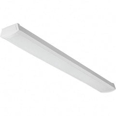 Lithonia Lighting - Wraparound Light Fixtures Lamp Type: LED Mounting Type: Surface Mount - USA Tool & Supply