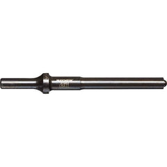 Mayhew - 7/16" Head Width, 6" OAL, Roll Pin Punch - Round Drive, Round Shank, Steel - USA Tool & Supply