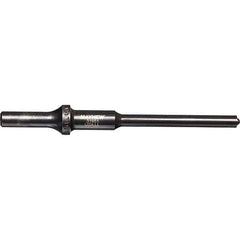 Mayhew - 5/16" Head Width, 6" OAL, Roll Pin Punch - Round Drive, Round Shank, Steel - USA Tool & Supply