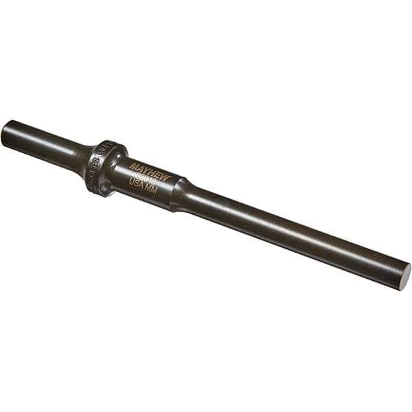 Mayhew - 3/8" Head Width, 6" OAL, Roll Pin Punch - Round Drive, Round Shank, Steel - USA Tool & Supply