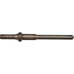 Mayhew - 3/8" Head Width, 6" OAL, Roll Pin Punch - Round Drive, Round Shank, Steel - USA Tool & Supply