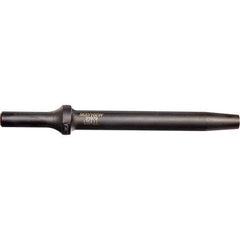 Mayhew - 6" OAL, Tapered Punch Chisel - Round Drive, Round Shank, Steel - USA Tool & Supply