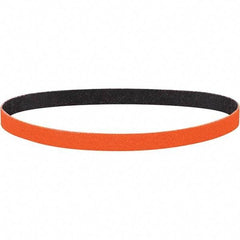 Dynabrade - 1" Wide x 18" OAL, 40 Grit, Ceramic Abrasive Belt - Ceramic, Coated, Y Weighted Cloth Backing, Wet/Dry - USA Tool & Supply