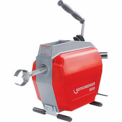 Rothenberger - Electric & Gas Drain Cleaning Machines Type of Power: Electric For Minimum Pipe Size: 0.780 (Inch) - USA Tool & Supply