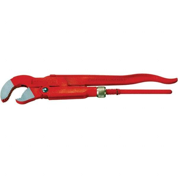 Rothenberger - Pipe Wrenches Type: Corner Pipe Wrench 45 Deg Maximum Pipe Capacity (Inch): 2 - USA Tool & Supply