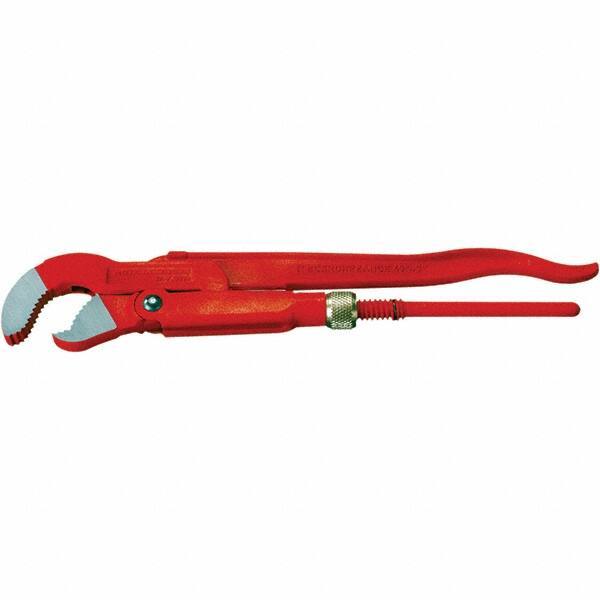 Rothenberger - Pipe Wrenches Type: Corner Pipe Wrench 45 Deg Maximum Pipe Capacity (Inch): 1-1/2 - USA Tool & Supply