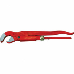 Rothenberger - Pipe Wrenches Type: Corner Pipe Wrench 45 Deg Maximum Pipe Capacity (Inch): 1-1/2 - USA Tool & Supply