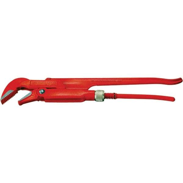 Rothenberger - Pipe Wrenches Type: Corner Pipe Wrench 45 Deg Maximum Pipe Capacity (Inch): 2 - USA Tool & Supply