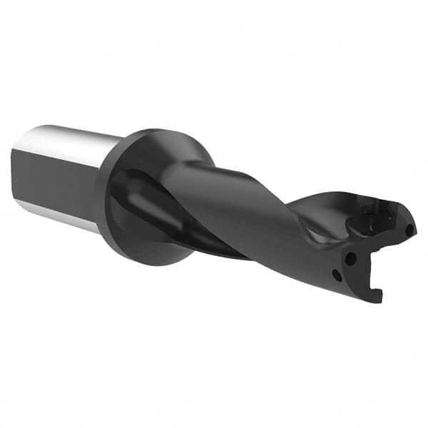 Allied Machine and Engineering - 55mm Max Drill Depth, 3xD, 18.5mm Diam, Indexable Insert Drill - USA Tool & Supply