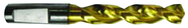 10.5mm Dia. - Cobalt Parabolic Jobber Drill-130° Point-Coolant-TiN - USA Tool & Supply