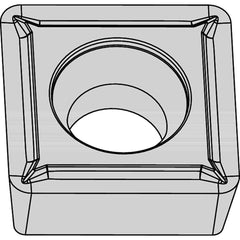 SCGT431LF KCS10B Carbide Turning Insert AlTiN Finish, 1/2″ Inscribed Circle, 1/64″ Corner Radius, Square