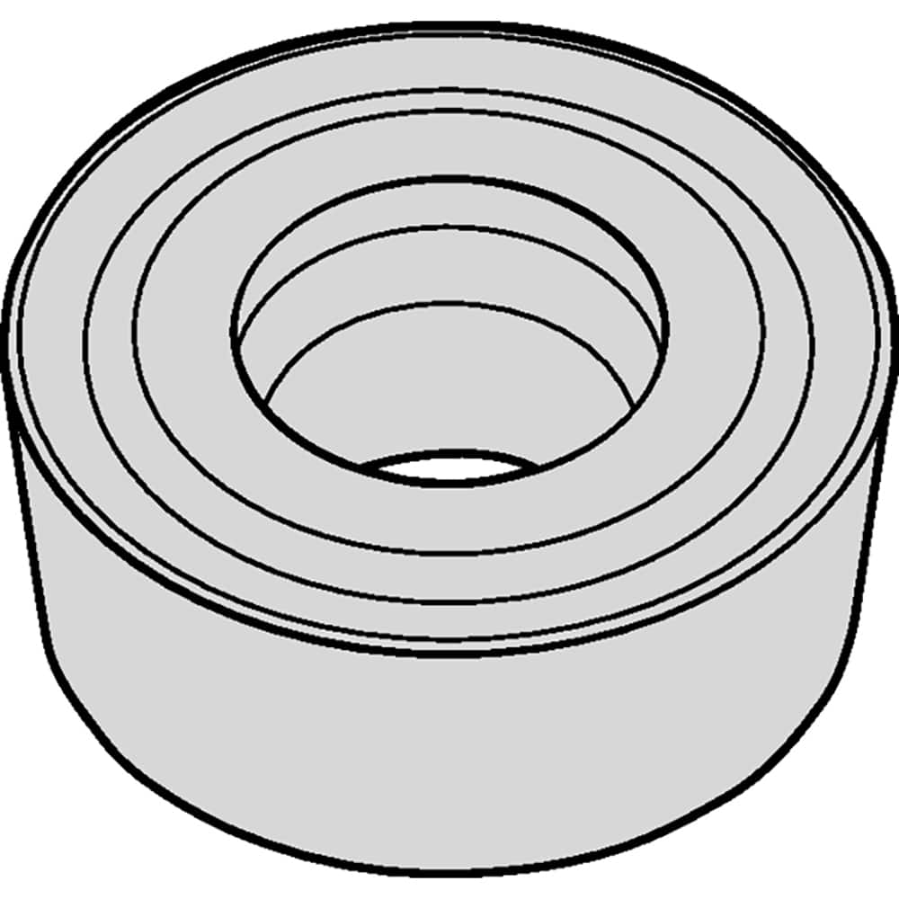 RCGT1204M0MS KCS10B Carbide Turning Insert AlTiN Finish, 12mm Inscribed Circle, 3/16″ Thick, Round