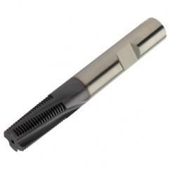 R217.94-100190BC20N 1630 10mm 4 FL Solid Carbide Thread Mill w/Weldon Shank - USA Tool & Supply