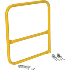 Vestil - Steel Rail Safety Gate - 36" Wide x 36" Door Height, - USA Tool & Supply