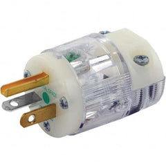 Hubbell Wiring Device-Kellems - Straight Blade Plugs & Connectors Connector Type: Plug Grade: Hospital - USA Tool & Supply