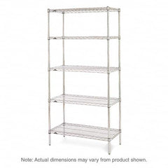 Metro - 2,000 Lb Capacity 5 Shelf Wire Shelving - Starter Unit - USA Tool & Supply