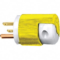 Hubbell Wiring Device-Kellems - Straight Blade Plugs & Connectors Connector Type: Plug Grade: Industrial - USA Tool & Supply