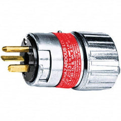 Hubbell Wiring Device-Kellems - Straight Blade Plugs & Connectors Connector Type: Plug Grade: Industrial - USA Tool & Supply