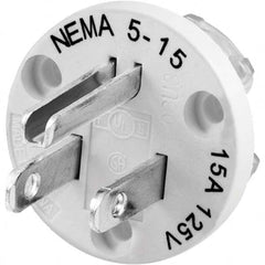 Hubbell Wiring Device-Kellems - Straight Blade Plugs & Connectors Connector Type: Plug Grade: Industrial - USA Tool & Supply