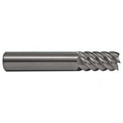 3mm TuffCut SS 6 Fl High Helix ALtima Coated Non-Center Cutting End Mill - USA Tool & Supply