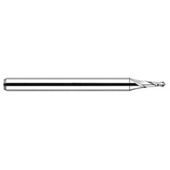 ‎0.06″ × 1-1/2″ OAL 100 Degree Carbide Spotting Drill Uncoated - Exact Industrial Supply