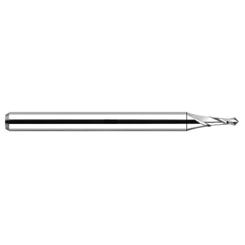 ‎0.02″ × 1-1/2″ OAL 82 Degree Carbide Spotting Drill Uncoated - Exact Industrial Supply
