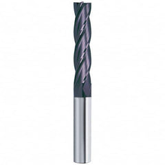 Guhring - 3/4", 2-1/4" LOC, 3/4" Shank Diam, 5" OAL, 4 Flute Solid Carbide Square End Mill - USA Tool & Supply