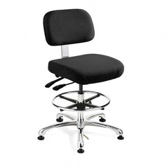 Bevco - 21-1/2 to 31-1/2" High ESD Swivel Chair - USA Tool & Supply