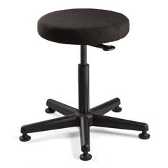Bevco - Swivel & Adjustable Stools Type: Adjustable Backless Stool Base Type: Nylon - USA Tool & Supply
