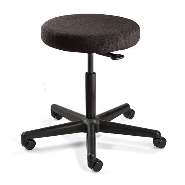 Bevco - Swivel & Adjustable Stools Type: Adjustable Backless Stool Base Type: Nylon - USA Tool & Supply